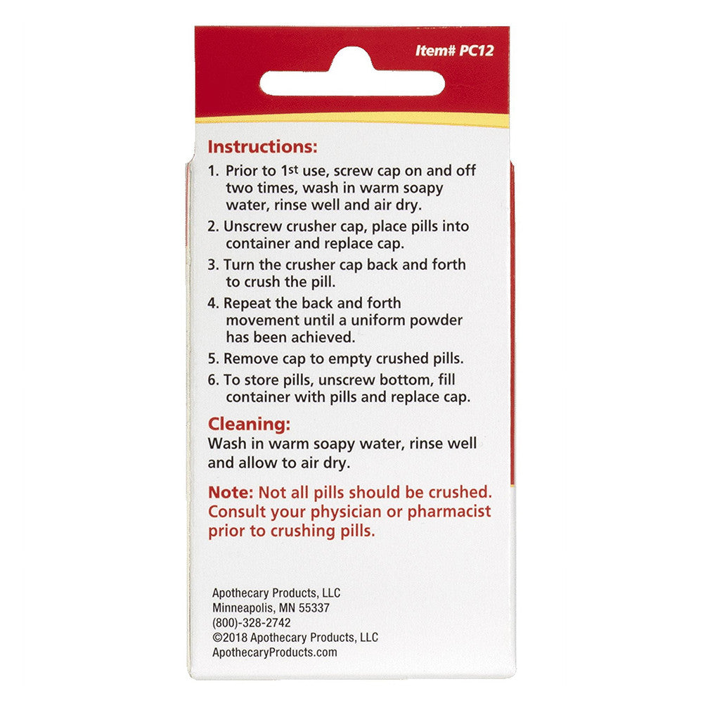 Acu Life Pill Crusher and Container, 1 Ea