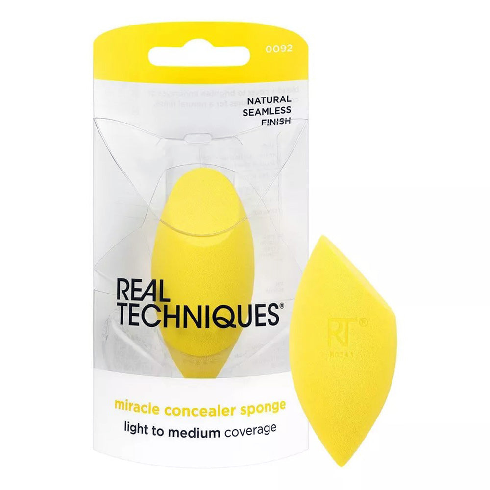 Real Techniques Miracle Concealer Sponge for Makeup 1Ea