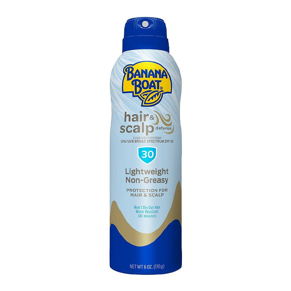 Banana Boat Hair & Scalp Defense Sunscreen Spray SPF 30, 6 Oz