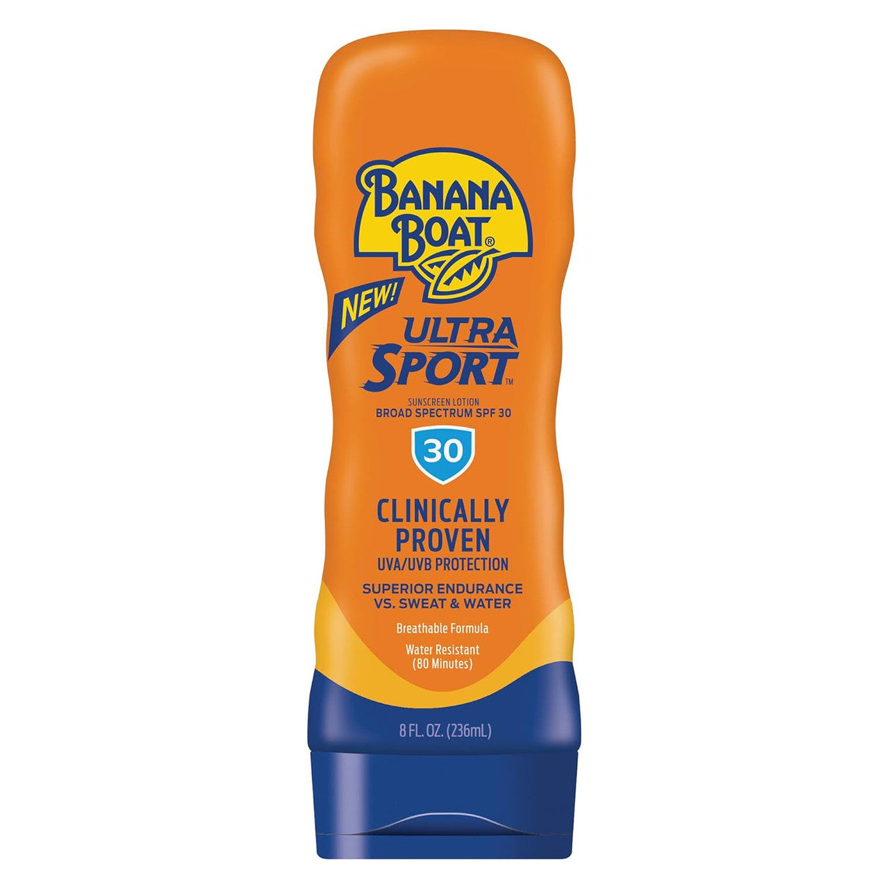 Banana Boat Ultra Sport Sunscreen Lotion SPF 30, 8 Oz