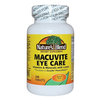 Natures Blend Macuvite Eye Care Tablets, 120 Ea