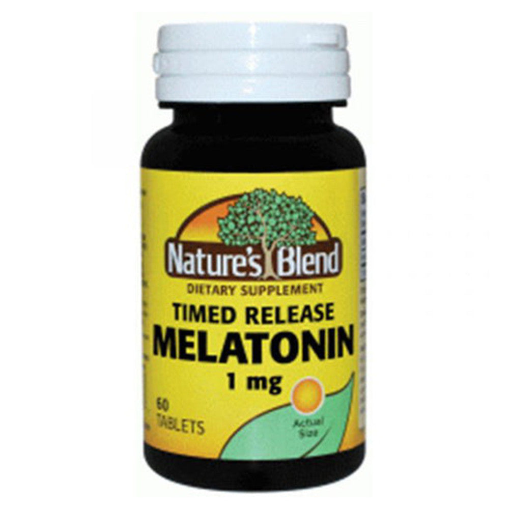Natures Blend Melatonin 1 Mg Tablets, 60 Ea