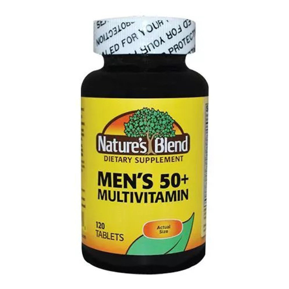 Natures Blend Multivitamin Mens 50 Plus Tablets, 120 Ea