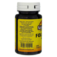 Natures Blend Folic Acid 400 Mcg Tablets, 250 Ea