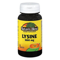Natures Blend Lysine 1000 Mg Tablets, 50 Ea