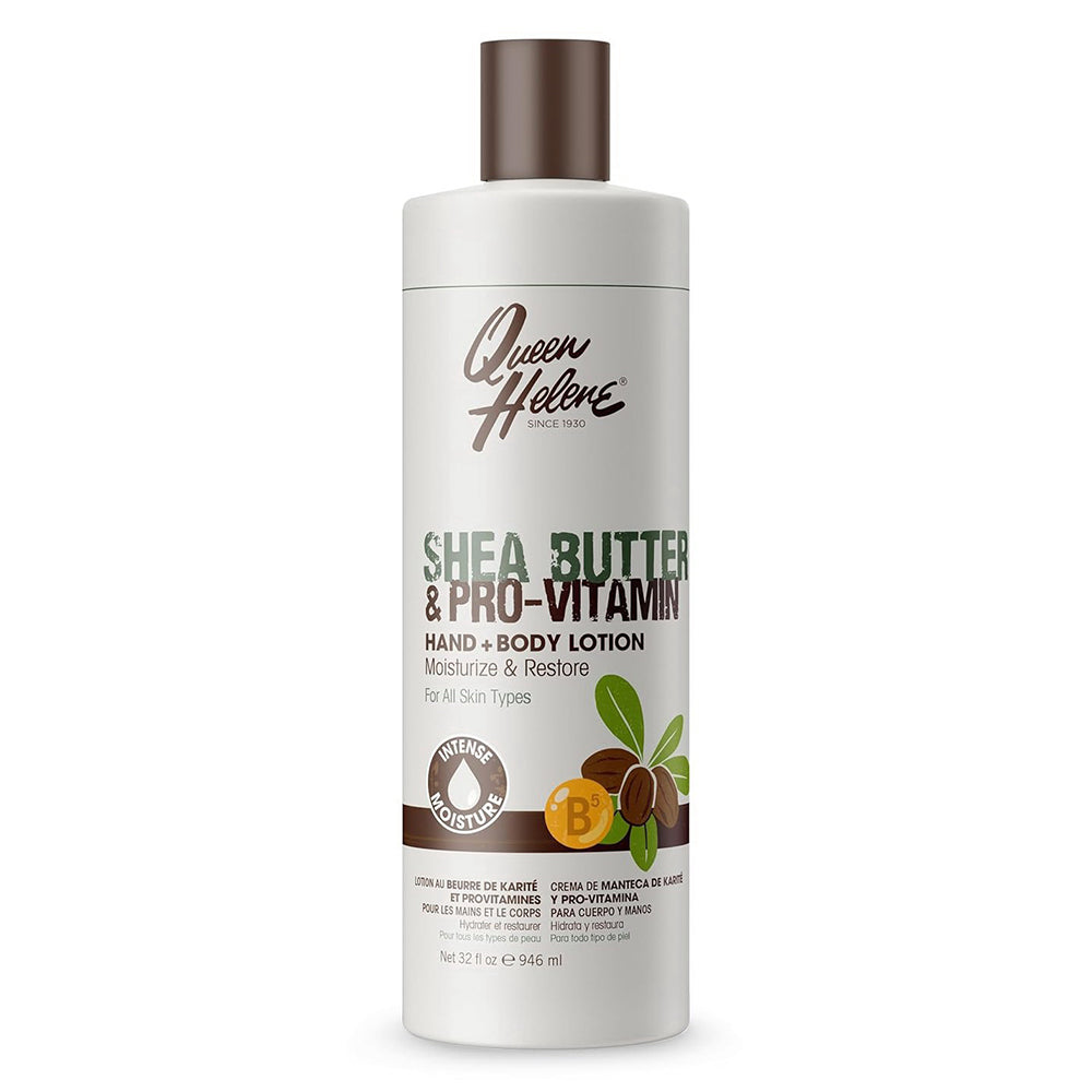 Queen Helene Shea Butter Hand and Body Lotion for All Skin Types 32Oz (946ml)
