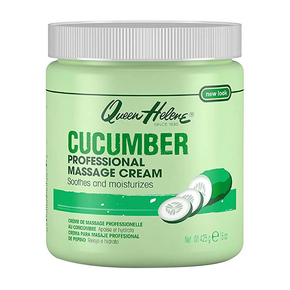 Queen Helene Professional Massage Cream, Cucumber, 15 Oz