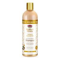 African Pride Moisture Miracle Nourish and Shine Shampoo, 16 Oz