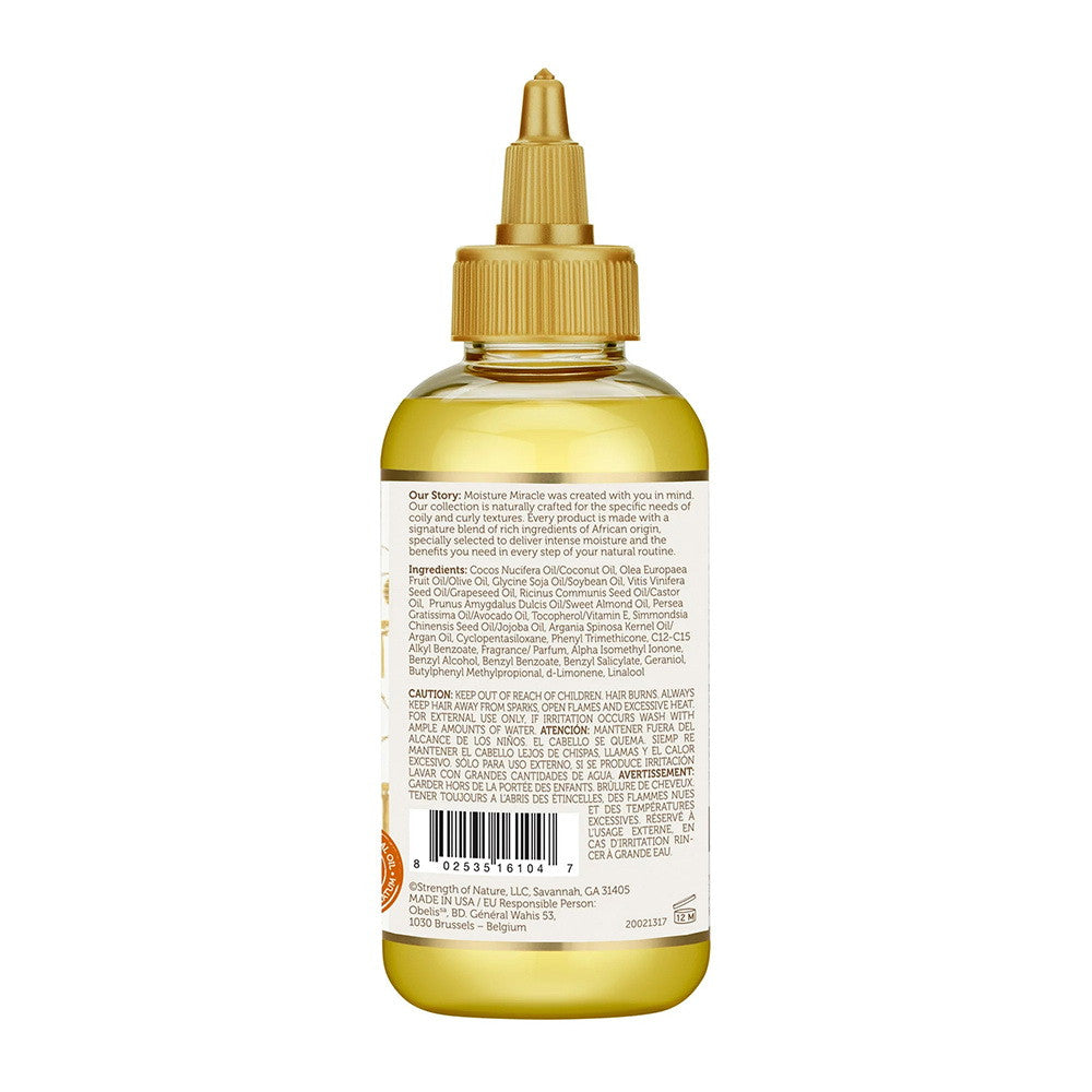 African Pride Moisture Miracle 5 Essential Oils with Vitamin E, 4 Oz