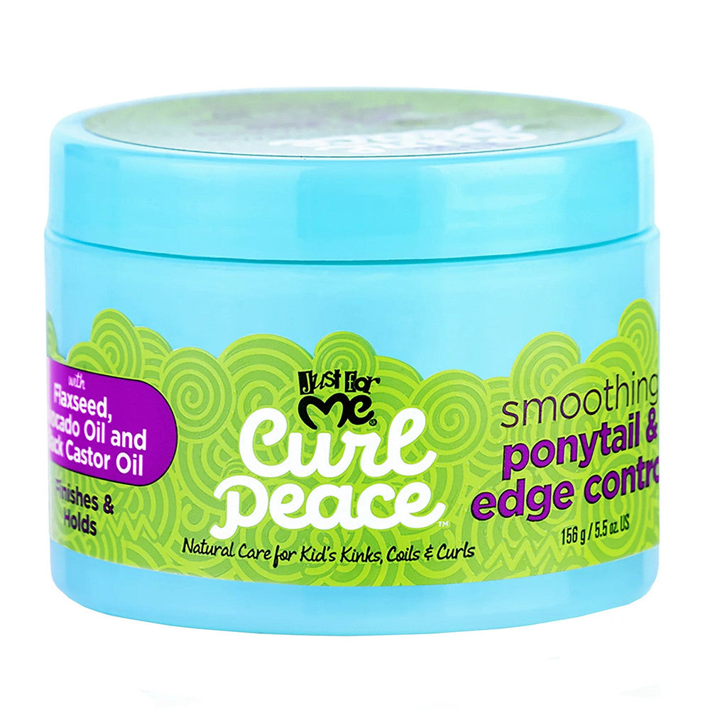 Just For Me Curl Peace Kids Smoothing Ponytail and Edge Control, 5.5 Oz