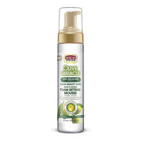 African Pride Olive Miracle Anti Breakage Foam Setting Mousse, 8.5 Oz