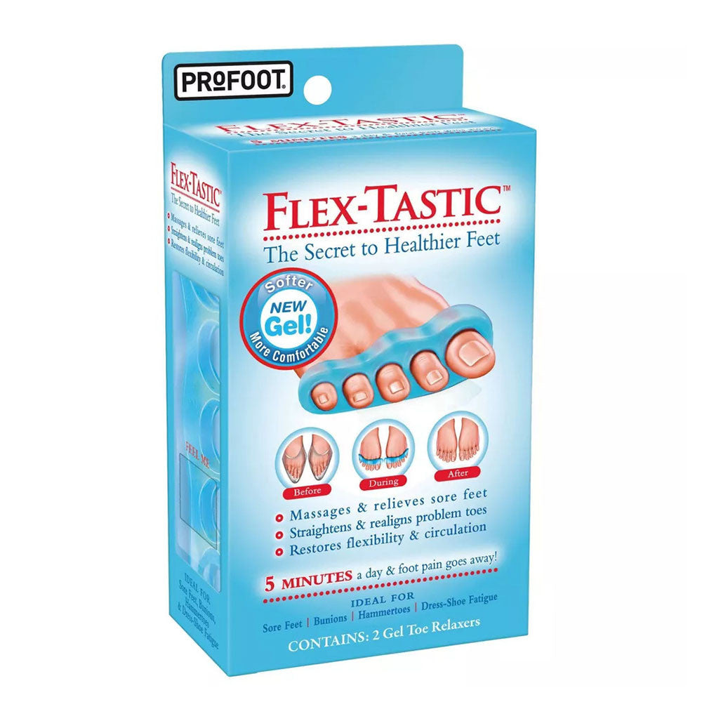 Profoot Care Flex-Tastic For Healthier Feet, 2 Ea
