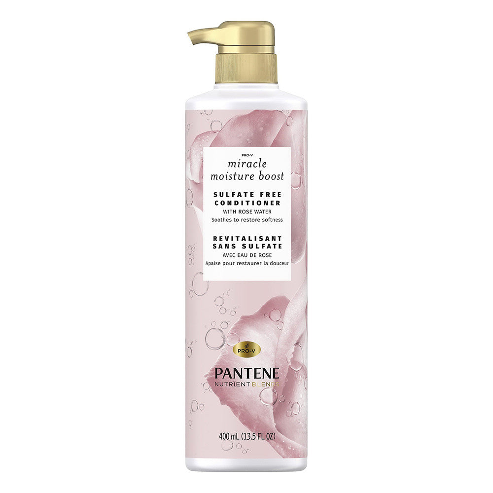 Pantene Pro V Nutrient Blends Hair Conditioner With Rose Wate, 13.5 Oz