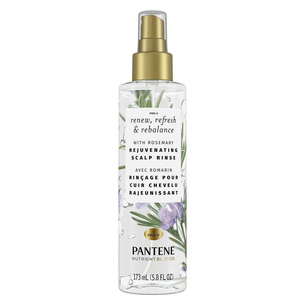 Pantene Pro V Nutrient Blends Renew Shampoo with Rosemary Rejuvenating Scalp Rinse, 5.8 Oz