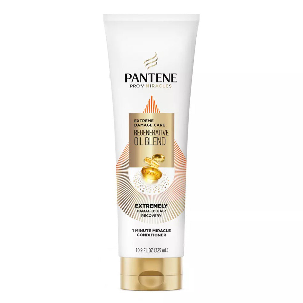 Pantene Conditioner 1 Minute Miracle for Extreme Damaged Hair 10.9Oz (325ml)
