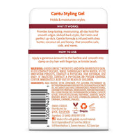 Cantu Kids Care Holds and Moisture Styling Gel with Shea Butter and Coconut Oil, 2.25 Oz