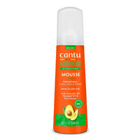 Cantu Hydrating Styling Mousse with Avocado and Flaxseed Oil, 8.4 Oz