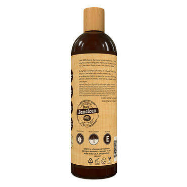 Okay Men Castor Oil 3 In 1 Beard and Hair Shampoo, Conditioner and Treatment, 16 Oz