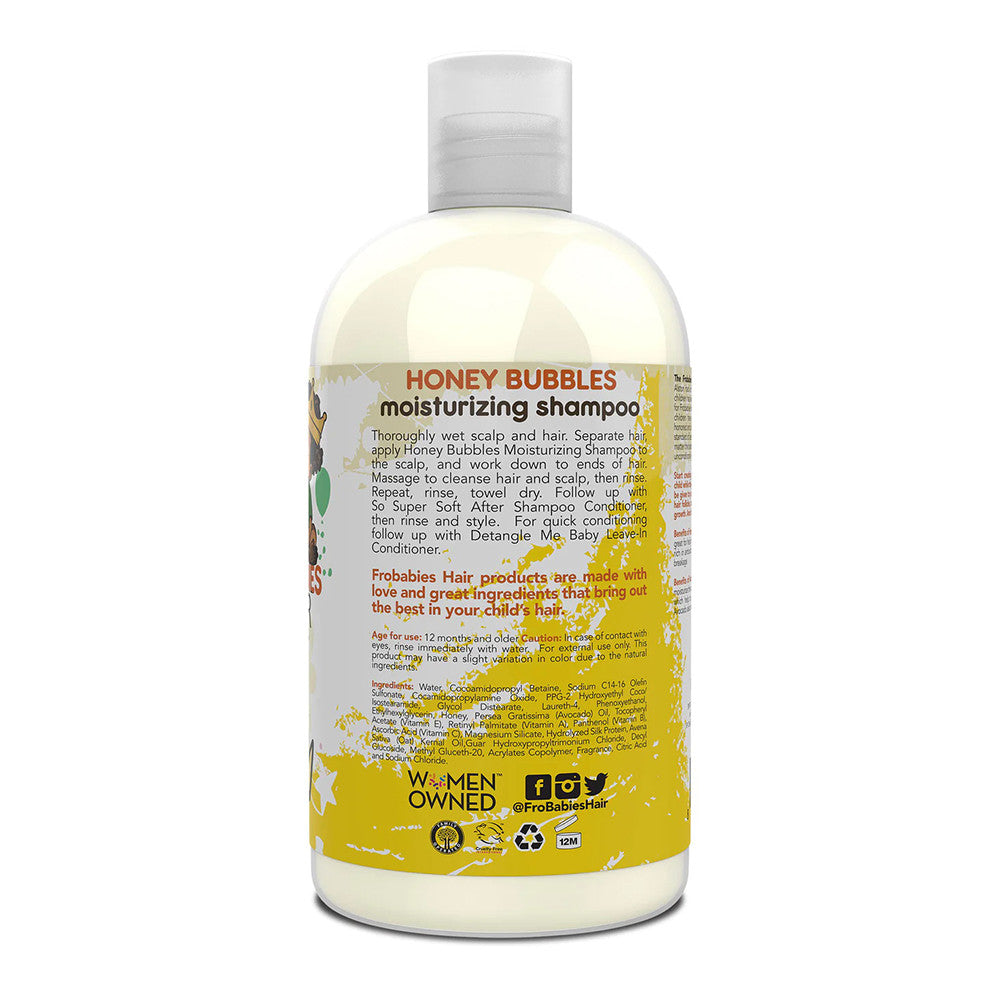 Frobabies Hair Honey Bubbles Moisturizing Shampoo, 12 Oz