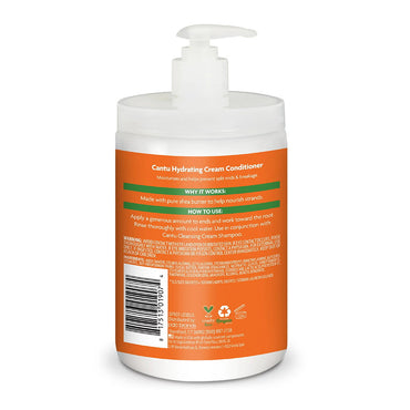 Cantu Shea Butter Sulfate Free Hydrating Cream Conditioner, 25 Oz