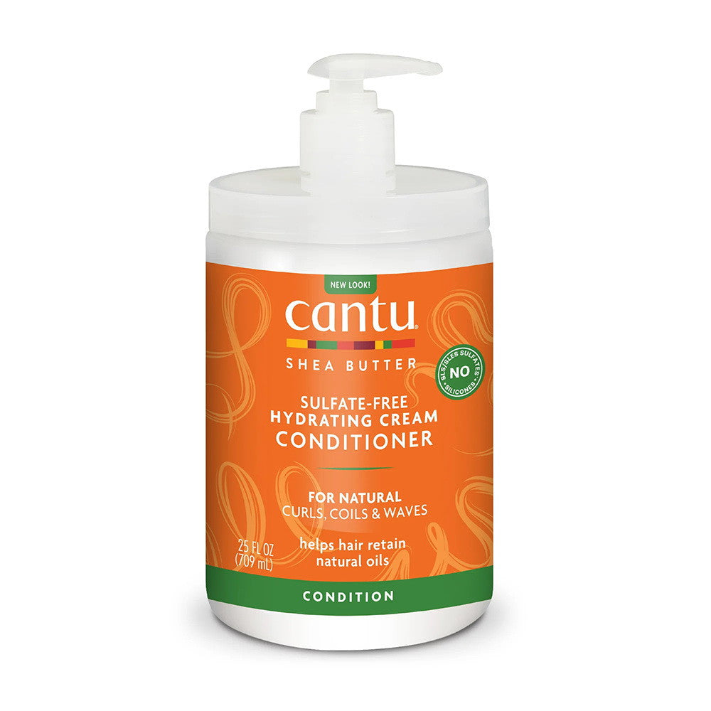 Cantu Shea Butter Sulfate Free Hydrating Cream Conditioner, 25 Oz