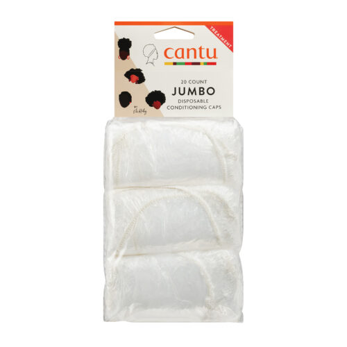 Cantu Jumbo Disposable Caps for Deep Conditioning and Heat Enhanced Hair Treatments 20Ea