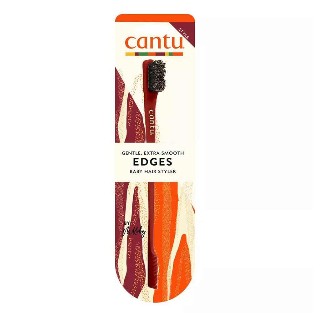 Cantu Gentle Extra Smooth Edges Baby Hair Styler Brush 1Ea