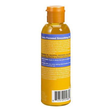 Cantu Flaxseed Smoothing Hair Oil with Flaxseed, Olive, Almond, Castor, and Avocado Oils, 3.4 Oz