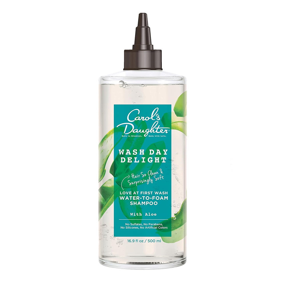 Carols Daughter Wash Day Delight Water to Foam Hair Shampoo with Aloe 16.9Oz (500ml)