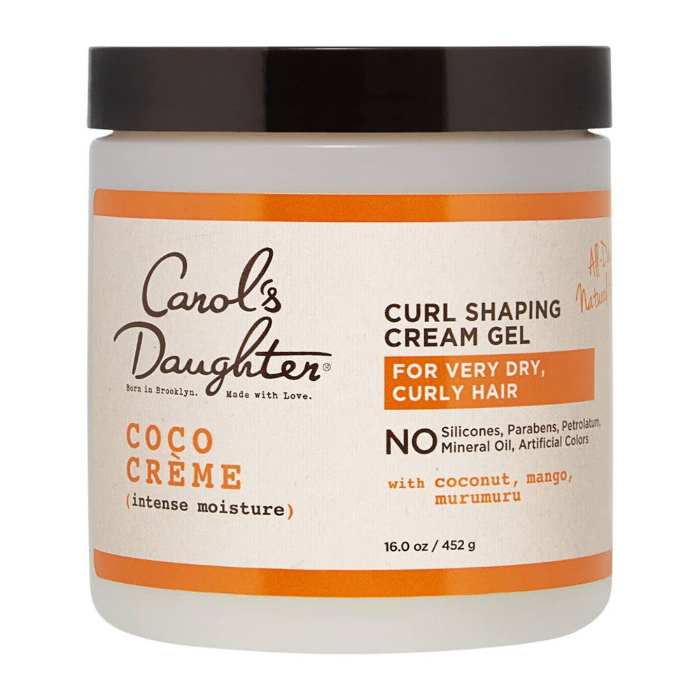 Carols Daughter Coco Creme Curl Shaping Cream Gel with Coconut, 16 Oz