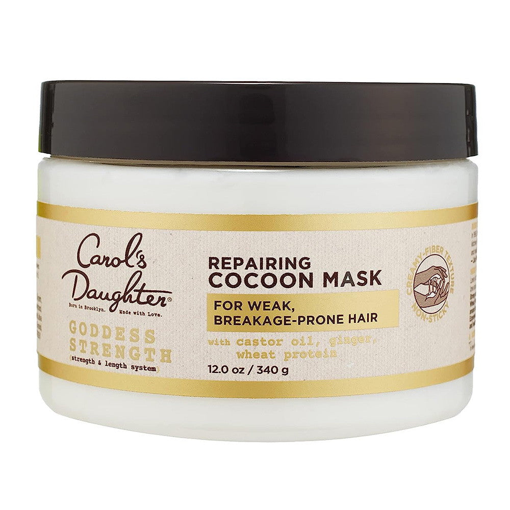 Carols Daughter Goddess Strength Repairing Cocoon Hair Mask, 12 Oz