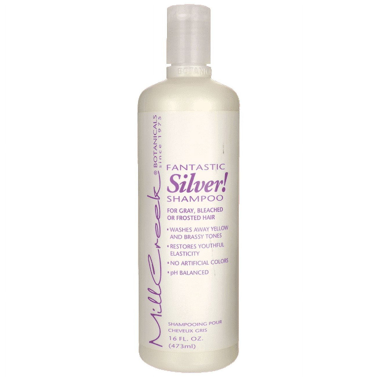 Mill Creek Botanicals Fantastic Silver Hair Shampoo, 16 oz