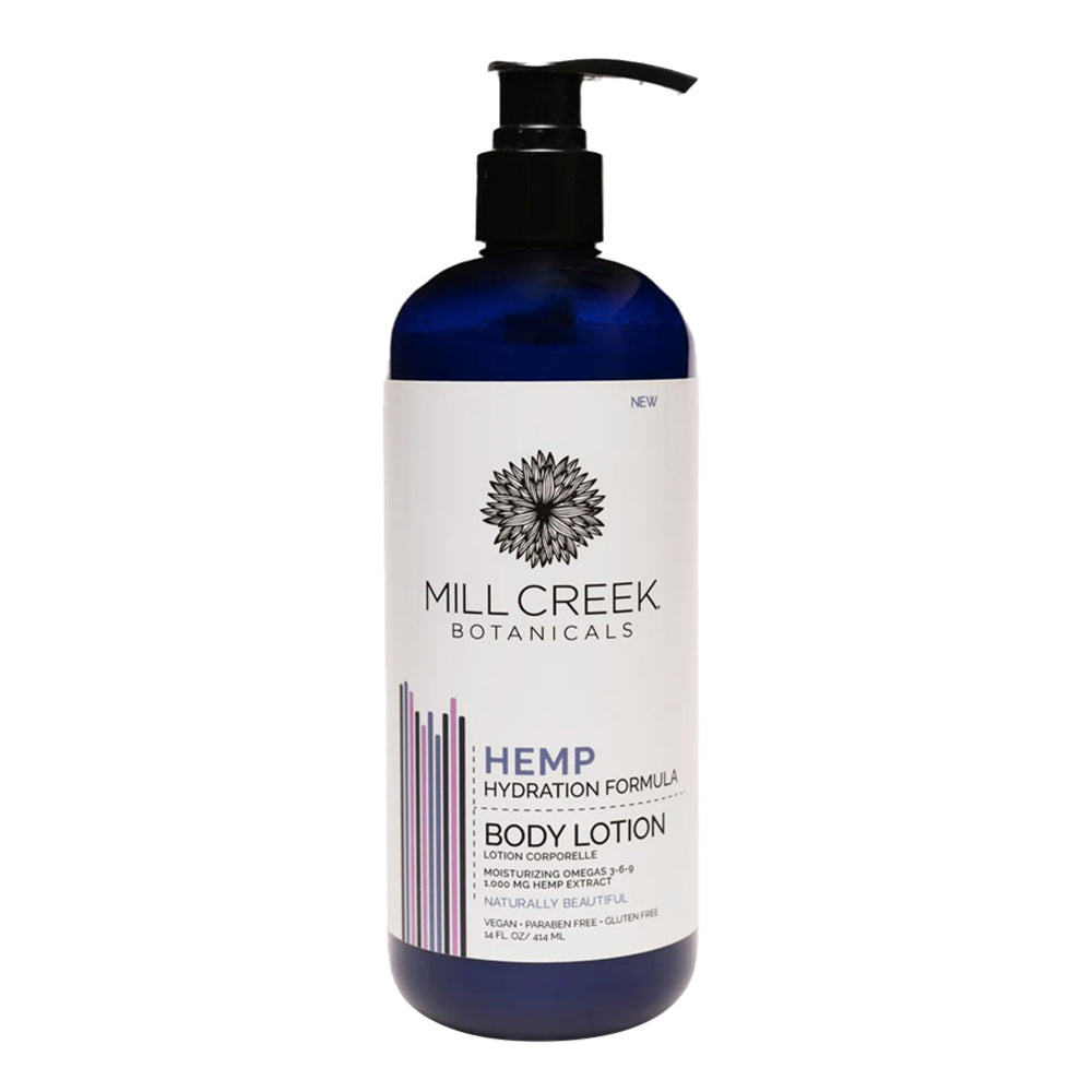 Mill creek Botanicals Hemp Hydration Formula Body Lotion 14Oz (414ml)