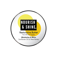 Nourish and Shine Restorative Butter Moisturize and Shine Cream, 4 Oz