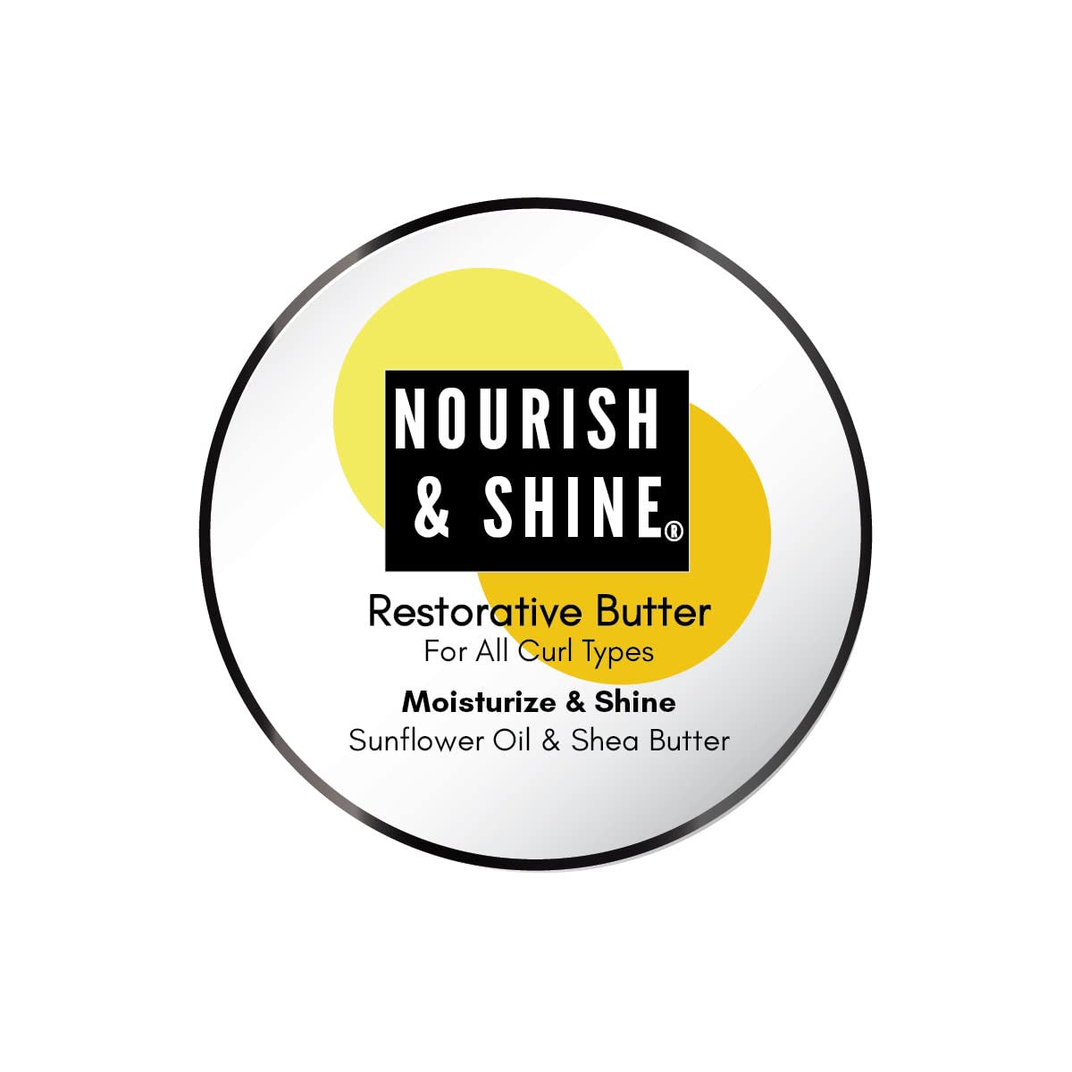 Nourish and Shine Restorative Butter Moisturize and Shine Cream, 4 Oz