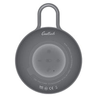 Cool Buds Splashproof Bluetooth Wireless Speaker, Silver, 1 Ea
