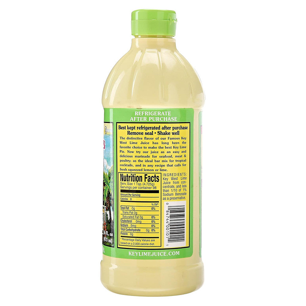 Nellie & Joe's Key Lime Juice, 16 Oz