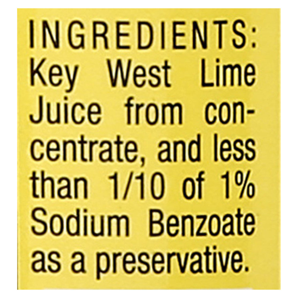 Nellie & Joe's Key Lime Juice, 16 Oz