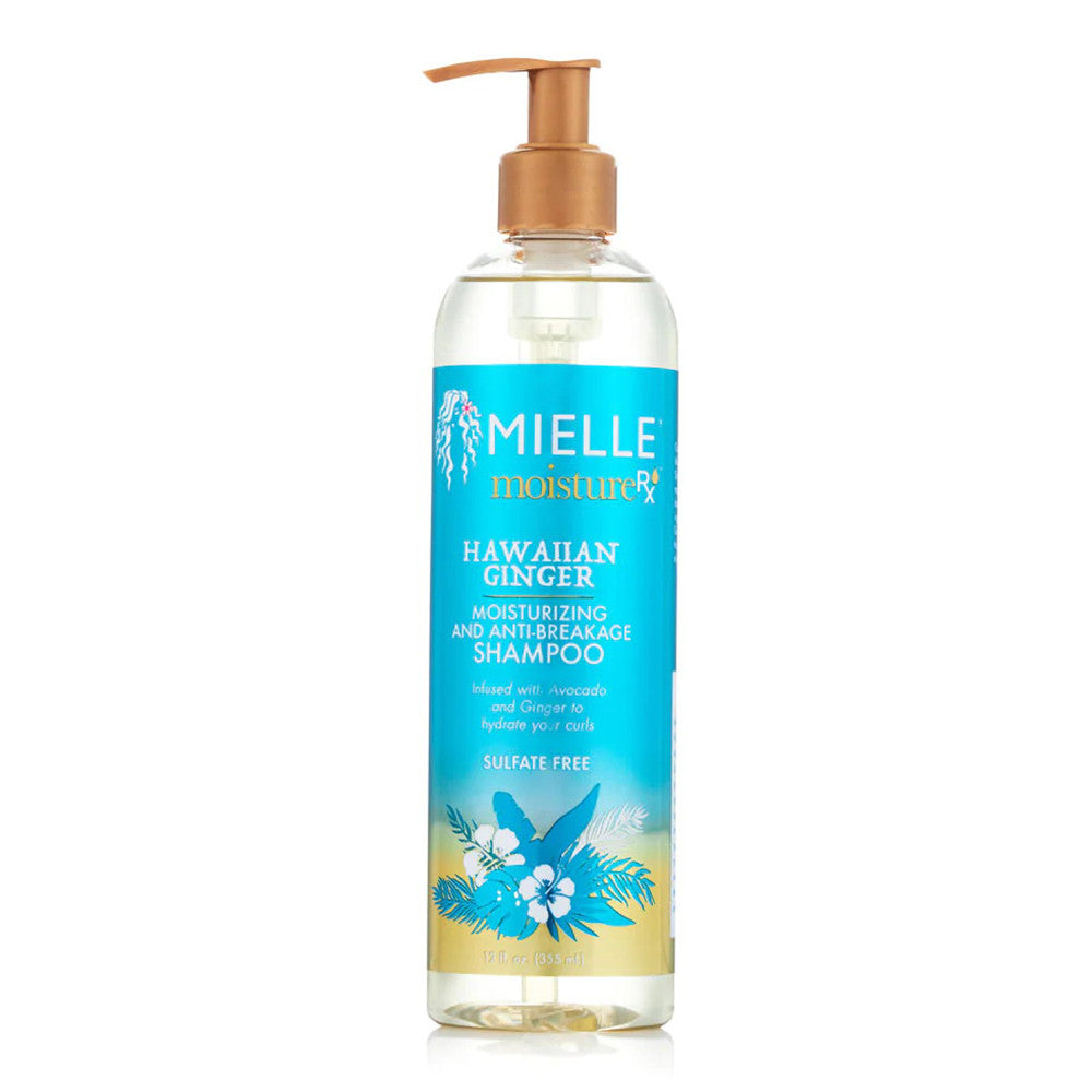 Mielle Moisture RX Hawaiian Ginger Anti-Breakage and Moisturizing Shampoo, 12 Oz