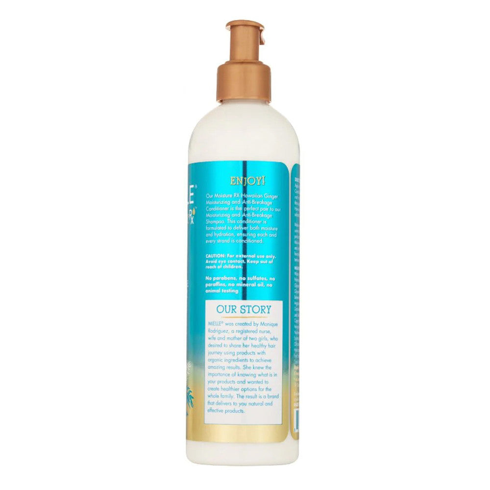 Mielle Moisture RX Hawaiian Ginger Anti-Breakage and Moisturizing Conditioner, 12 Oz