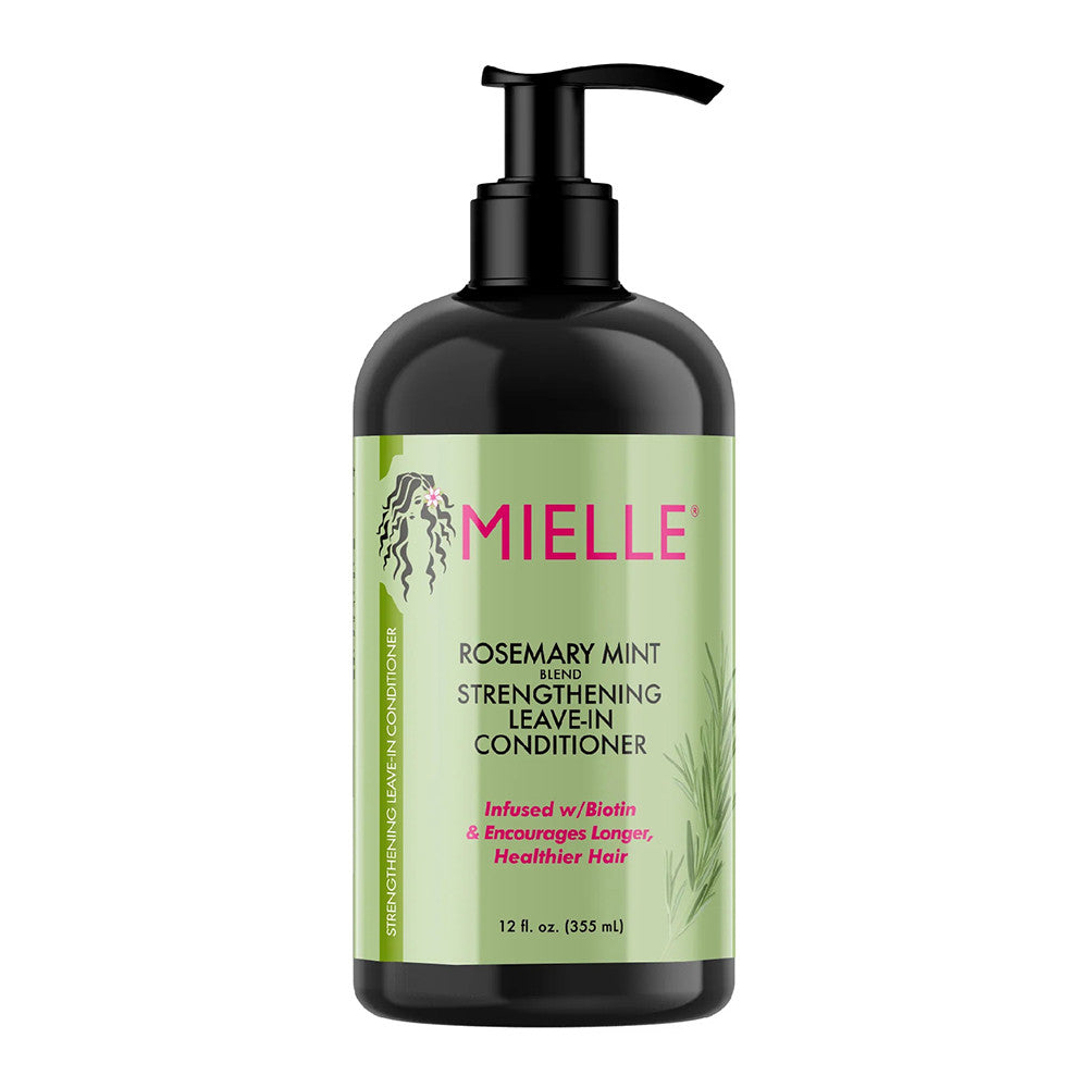 Mielle Rosemary Mint Strengthening Leave In Conditioner, 12 Oz