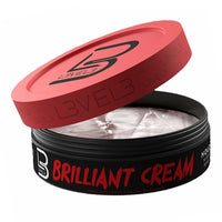 Level3 Brilliant Cream, Hair Cream for Curls, 5 Oz