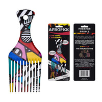 Afropick Fresher Prince Hair Pick for Curly Natuaral Thick Hair, 1 Ea