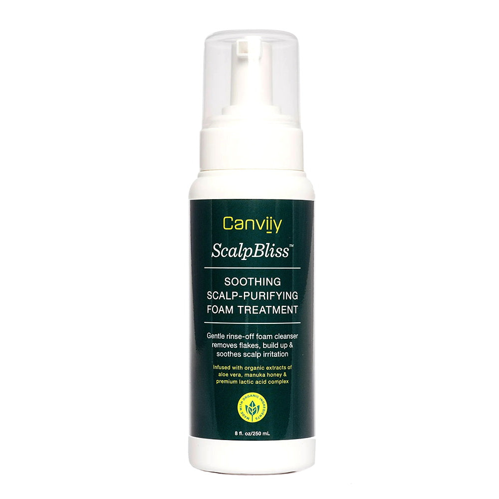 Canviiy ScalpBliss Soothing Scalp Purifying Foam Treatment, 8 Oz