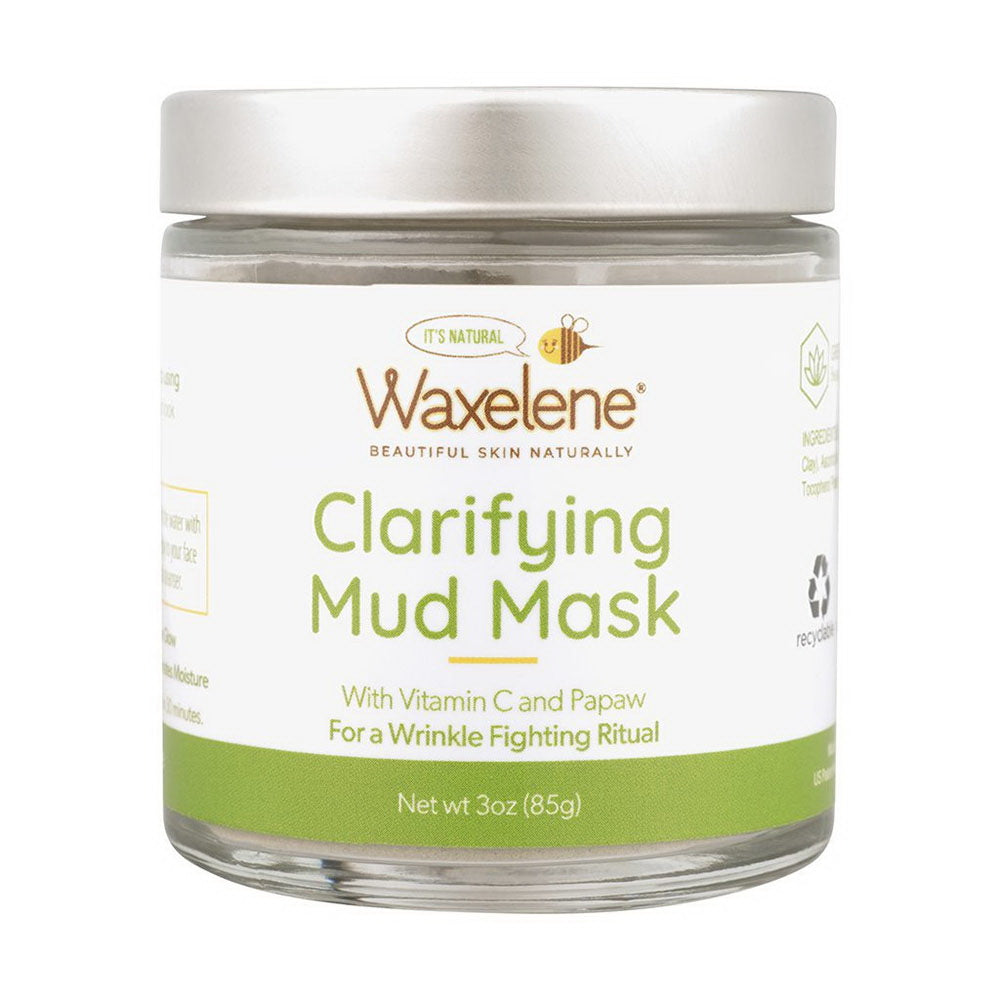 Waxelene Clarifying Mud Mask for Wrinkles, 3 Oz