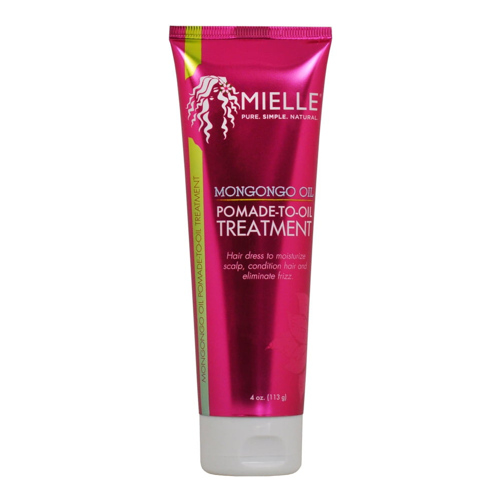 Mielle Organics Pomade to Oil Treatment For Hair With Mongongo Oil, 4 Oz