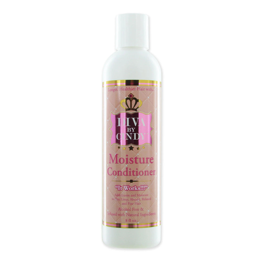 Diva By Cindy Moisture Conditioner Hydrating Smoothing 8Oz (236ml)