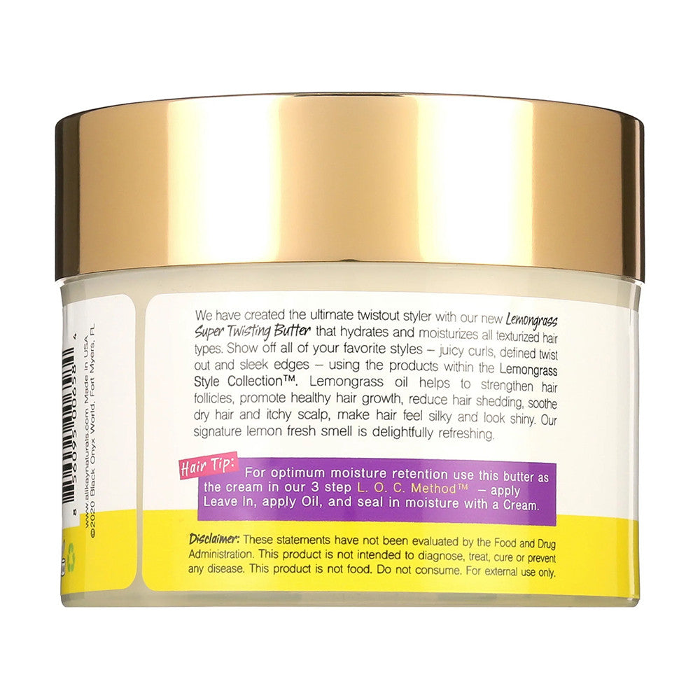 Alikay Naturals Lemongrass Super Twisting Butter, 8 Oz