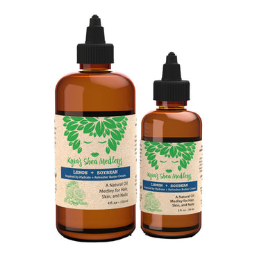 Kyras Shea Medleys Hydrate and Refresher Butter Cream with Lemon and Soybean, 4 Oz