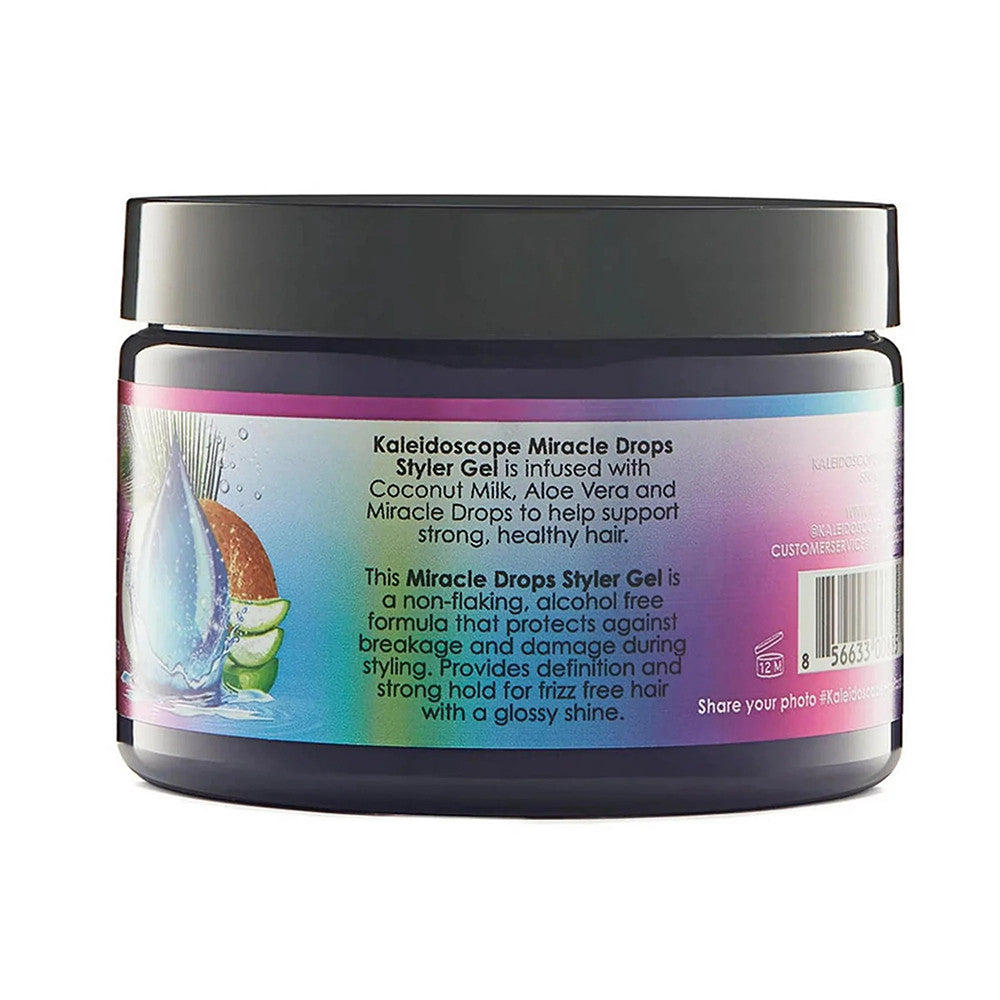 Kaleidoscope Miracle Drops Strong Hold Styler Gel, 12 Oz